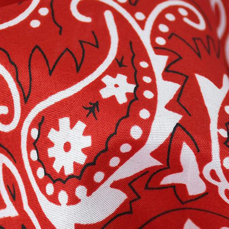 Rose Red Bandana
