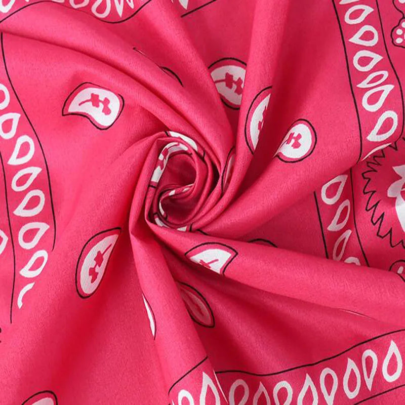 Rose Red Bandana